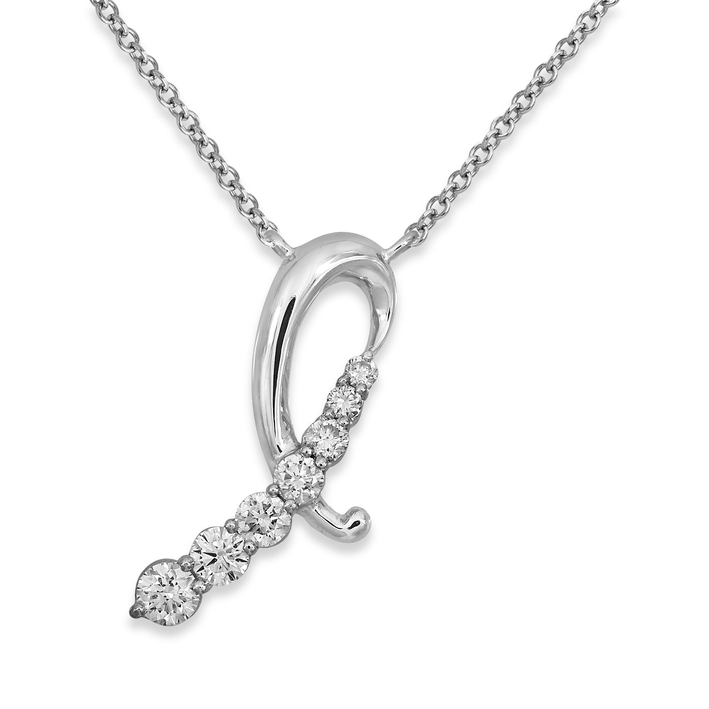 Diamond Twist Pendant